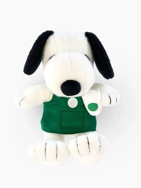 Peanuts x Starbucks White Snoopy Plush - Licensed Collaboration